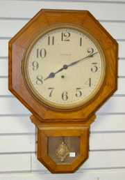 Ingraham “Bristol” Short Drop Wall Clock