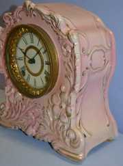 Antique Porcelain Ansonia “Tablet” Mantel Clock