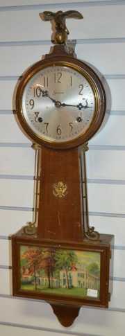 Antique Sessions “Somerset” Banjo Wall Clock