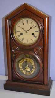 Antique Ingraham “Doric” Shelf Clock