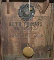 Antique Seth Thomas OG 2 Weight Shelf Clock