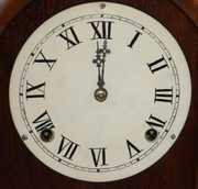 Antique Gilbert Round Top Shelf Clock