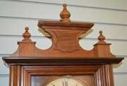 Antique Walnut New Haven Regulator Wall Clock