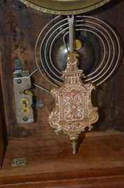 Antique Walnut E.N. Welch Kitchen Clock