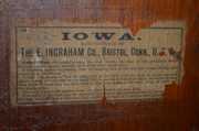 Antique Oak E. Ingraham “Iowa” Kitchen Clock