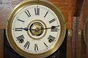 Antique Oak Seth Thomas  Kitchen Clock