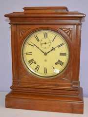 Antique Seth Thomas Walnut Hotel Clock