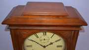 Antique Seth Thomas Walnut Hotel Clock