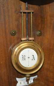 Ornate 1/2 Size German Open Well Wall Clock