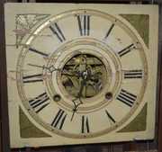 Antique Triple Decker Weight Driven Clock