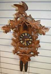 German 2 Weight Cuckoo Clock