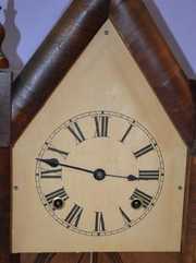 Antique Gilbert “Sharp Gothic” Steeple Clock