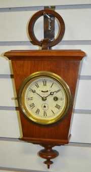 Antique Gilbert Masonic Lever 30 Hour Wall Clock