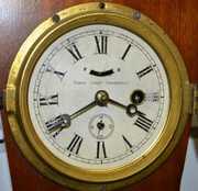 Antique Gilbert Masonic Lever 30 Hour Wall Clock