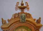 Antique Ansonia “Monarch” Walnut Parlor Clock