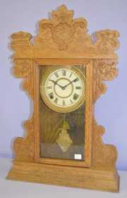 Antique Sessions Oak “Assortment A, No. 4”  Clock