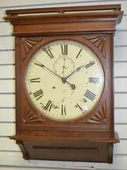 Antique Seth Thomas Chisel Bottom Lobby Clock