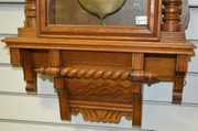 Antique Oak Ansonia “Queen Anne” Wall Clock