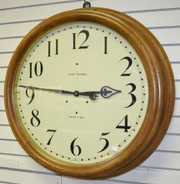 Antique Seth Thomas 24″ Oak Gallery Clock