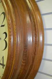 Antique Seth Thomas 24″ Oak Gallery Clock