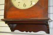 Antique Seth Thomas Mahogany Office Gallery Clock