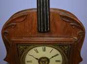 Seth Thomas Walnut Violin Shelf Clock