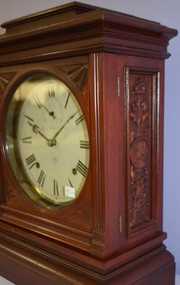 Seth Thomas Mahogany Hotel Shelf Clock