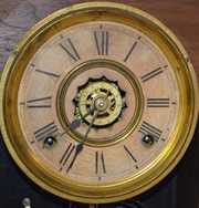 Antique Ansonia “Idaho” Walnut Kitchen Clock