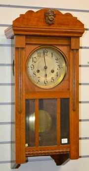 Antique Gustav Becker German Box Clock