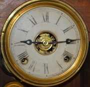 Welch Spring and Co. “Hauck” Walnut Case Clock