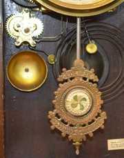 Antique EN Welch “Eclipse” Hanging Kitchen Clock