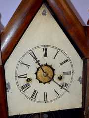 Antique Waterbury “Sharp Gothic” Steeple Clock