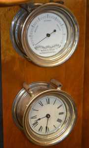 Walnut Standard Electric Time Wall Clock
