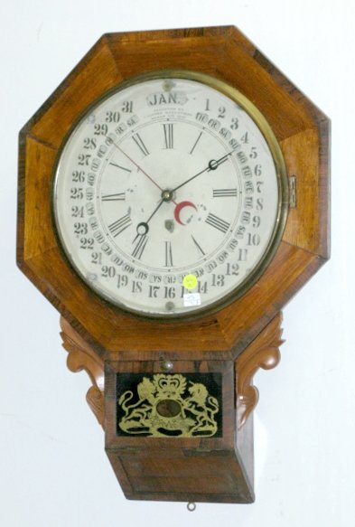 Gilbert Maranville Wall Calendar Clock