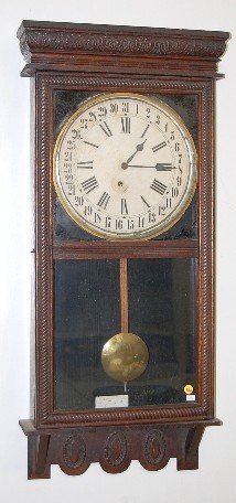 Ingraham Northwestern Calendar Clock