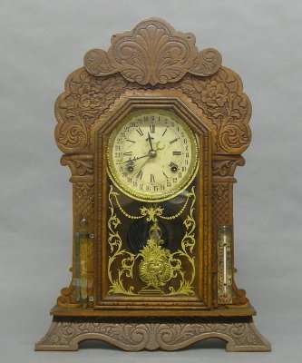 Waterbury “Dabney” model Kitchen shelf clock