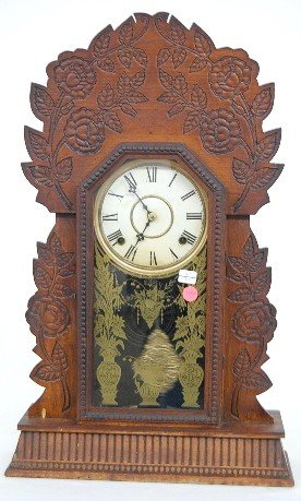 Oak Gilbert Navy No. 26 Kitchen Clock