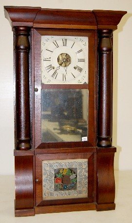 Seth Thomas Weight Driven Double Decker Clock