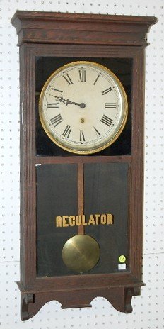 Sessions Mahogany Regulator No. 1 Clock