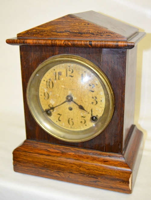 Antique Seth Thomas Red Adamantine Mantel Clock