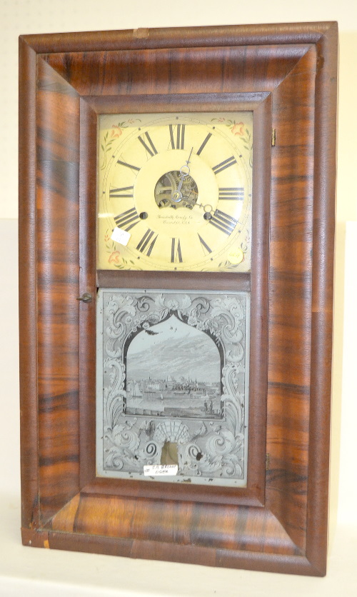 Antique J.C. Brown OG Shelf Clock