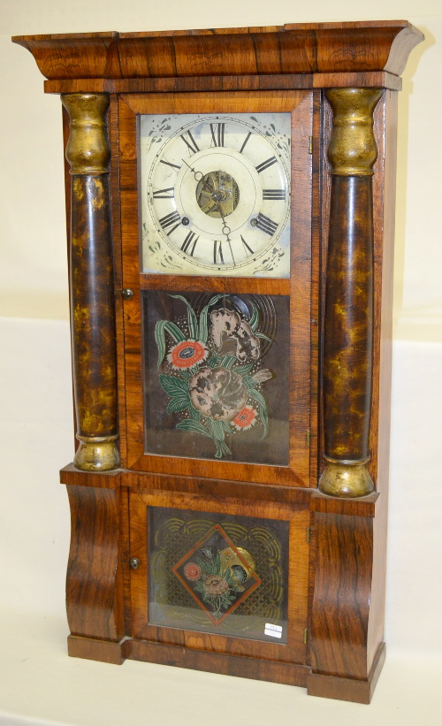 Antique Seth Thomas Triple Decker Weight Driven Clock