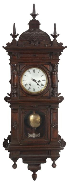 Lenzkirch Walnut Wall Regulator