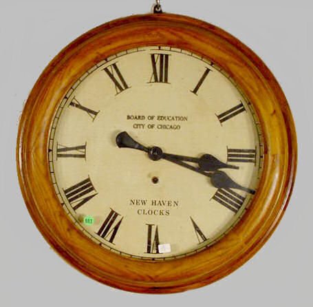 New Haven Board of Education Gallery Clock