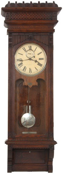 Gilbert Oak No. 10 Wall Regulator