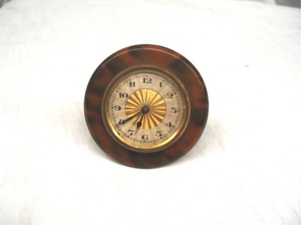 French Mini Travel Clock