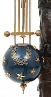 Houdin Figural Mystery Swinger Clock