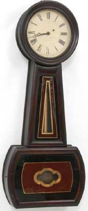 E. Howard No. 2 Weight Driven Banjo Clock