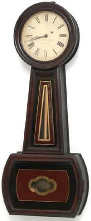 E. Howard No. 2 Weight Driven Banjo Clock