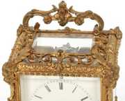 French Bronze Hour Repeater Carriage Clock